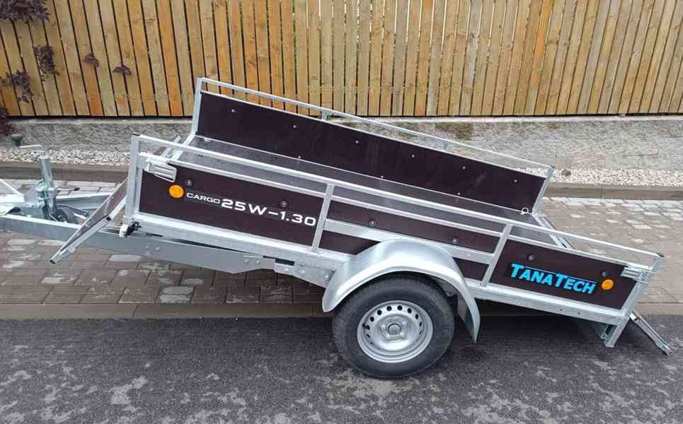 Přívěs Vesta CARGO 25W 1300kg sklopný - foto 5