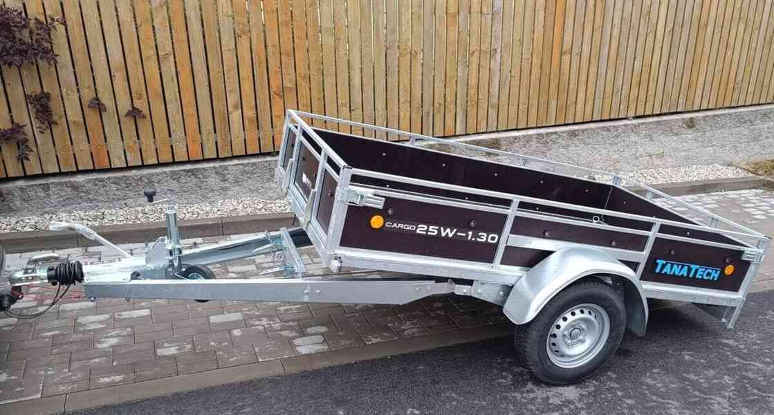Přívěs Vesta CARGO 25W 1300kg sklopný - foto 7