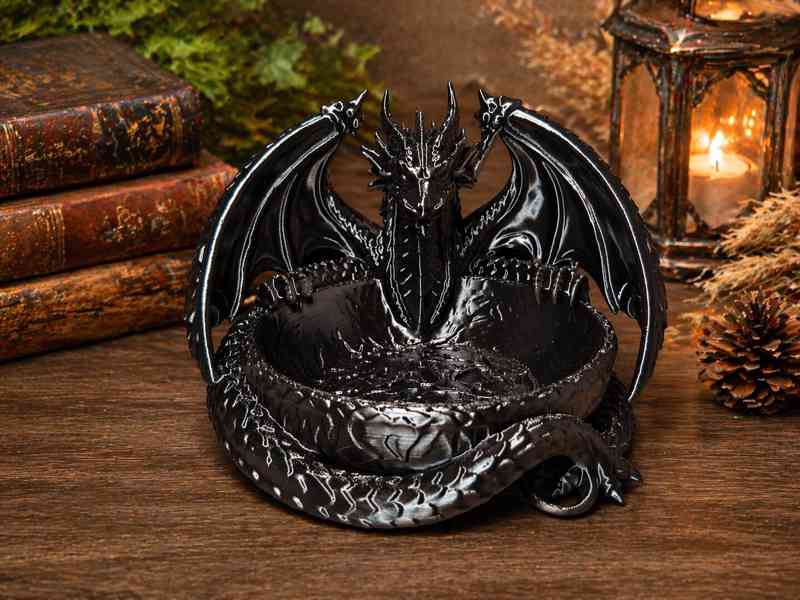Originální dračí miska na bonbony a drobnosti - foto 2