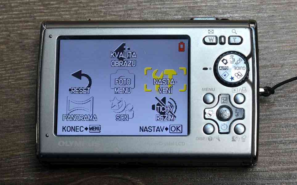 OLYMPUS Mju 1030 SW *CCD 10 MPix*Vodotěsný do 10m* - foto 6