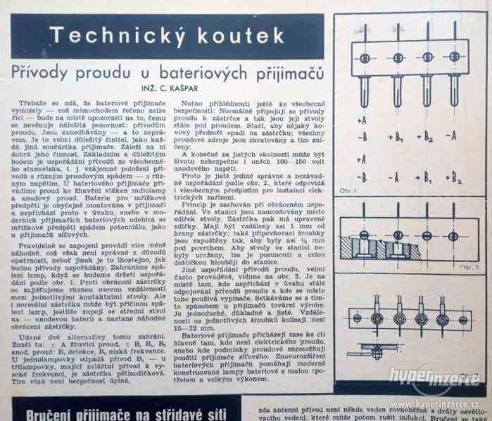 Časopisy Radiojournal, kompletní ročník 1933 - foto 12