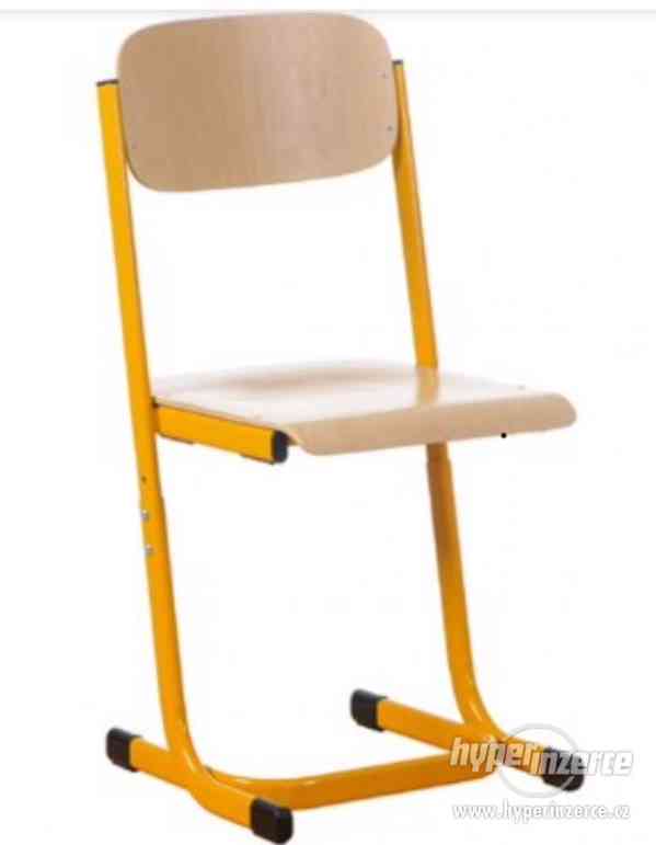 Školní lavice a židle - foto 3