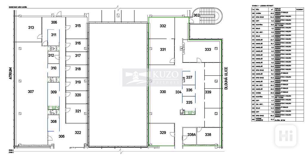 pronájem exkluzivních kancelářských prostor v centru Ústí nad Labem - foto 15