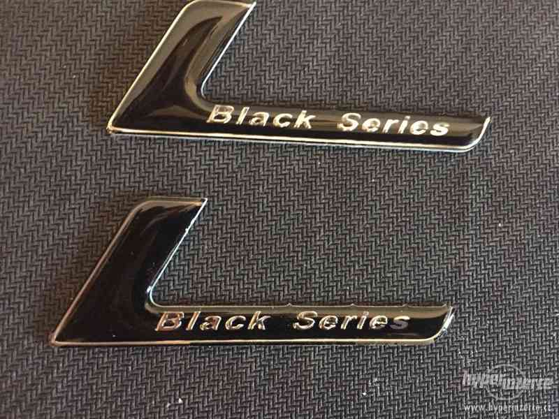 2 nová kovová samolepící označení Black Series - foto 4