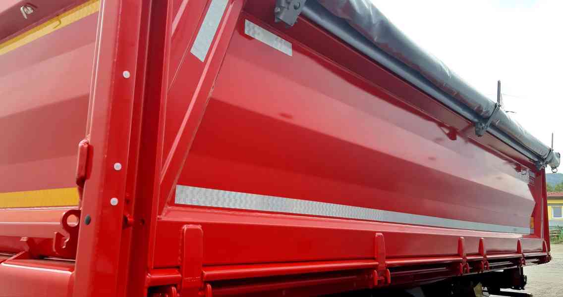 Sklápěcí přívěs MEILLER MZDA 1822 / ZVEDACÍ NÁPRAVA / IHNED - foto 14