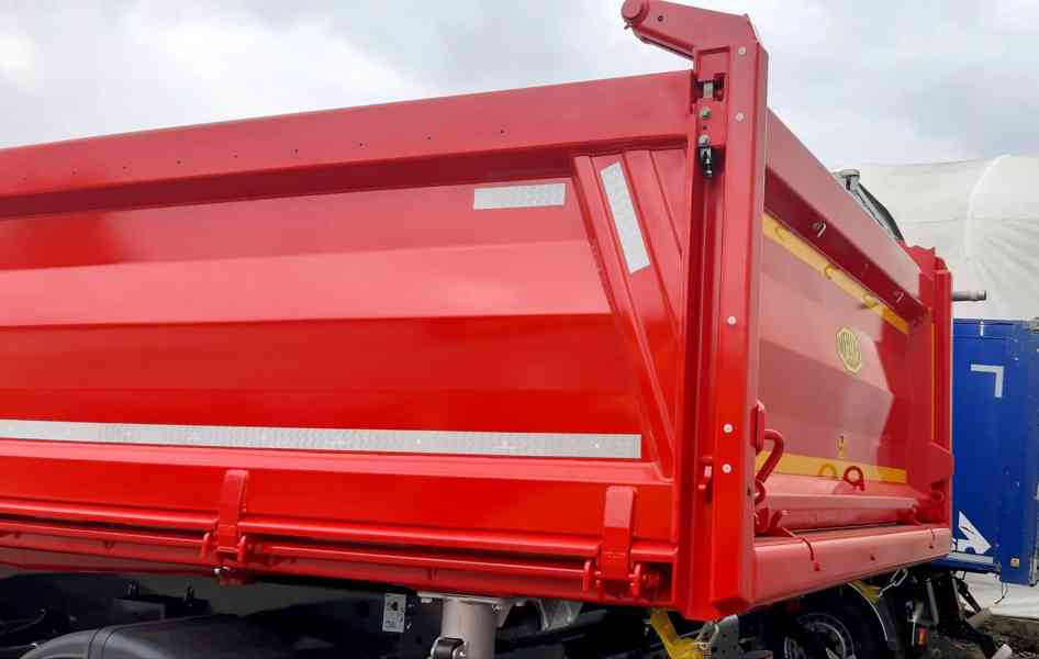 Sklápěcí přívěs MEILLER MZDA 1822 / ZVEDACÍ NÁPRAVA / IHNED - foto 12