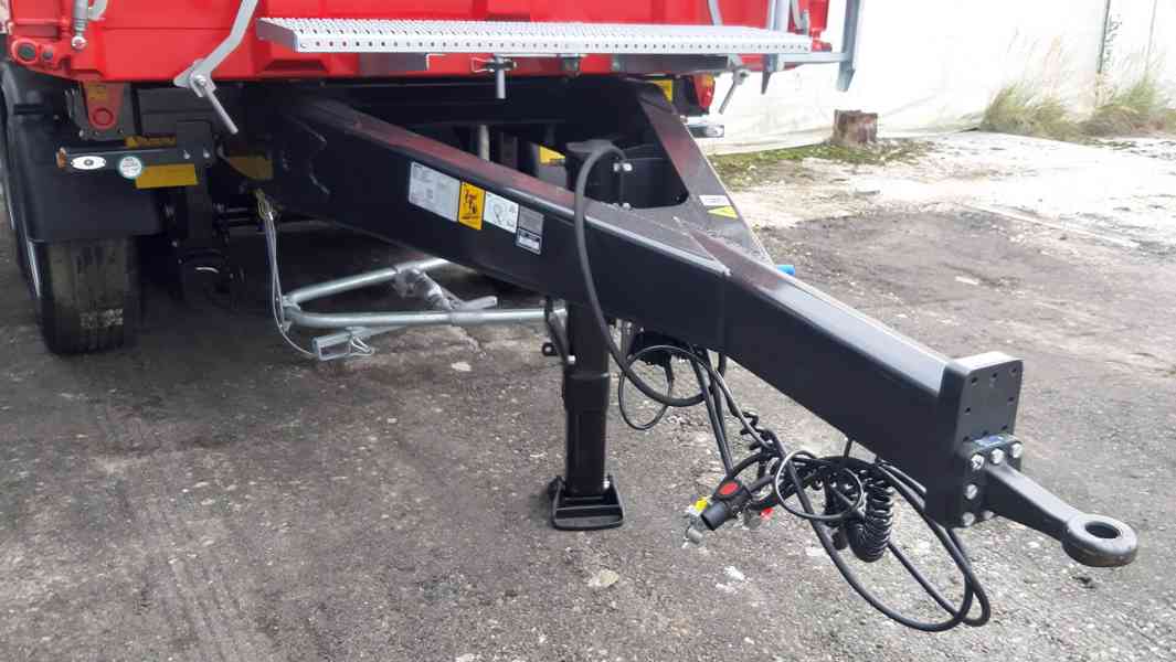 Sklápěcí přívěs MEILLER MZDA 1822 / ZVEDACÍ NÁPRAVA / IHNED - foto 8