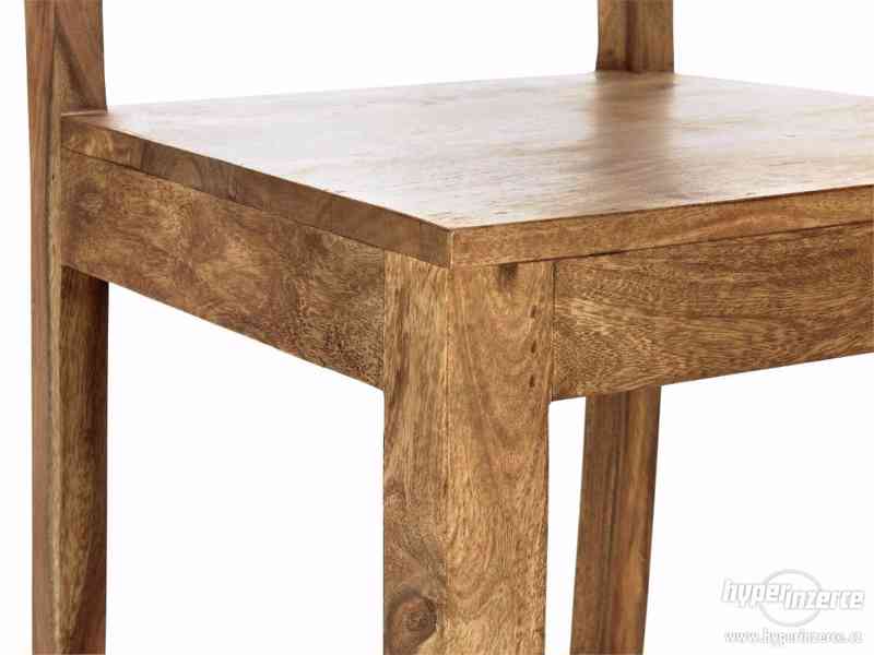 Židle z palisandu, dřevěná židle z masivu - foto 2