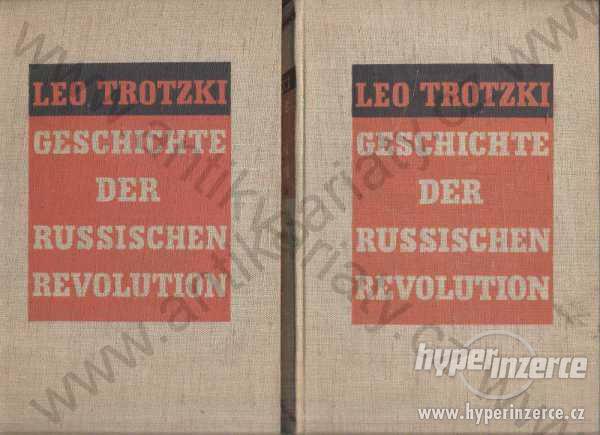 Geschichte der Russischen Revolution - 2 svazky - foto 1