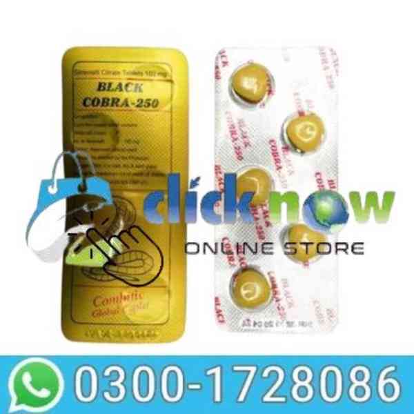 Black Cobra 250mg Tablets Price In Pakistan # O3OO1728086 #