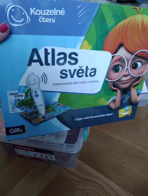 NOVÉ V ORIGINÁL.BAL.: Albi tužka s Atlasem světa, Magformers - foto 4