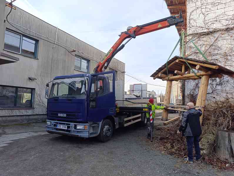 Nákladní přeprava s hydraulickou rukou Šenov, Ostrava okolí - foto 3