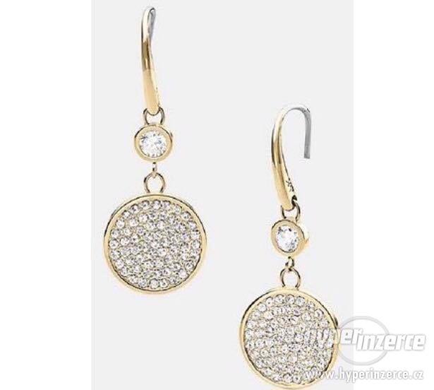 naušnice michael kors pozlacené - foto 1