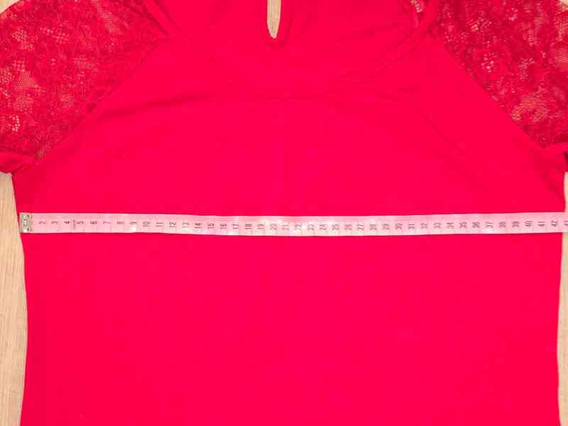 Tričko s krajkou, vel. L/XL - foto 3