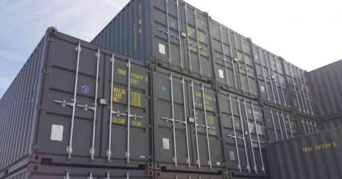 20stopé a 40stopé přepravní kontejnery - foto 1