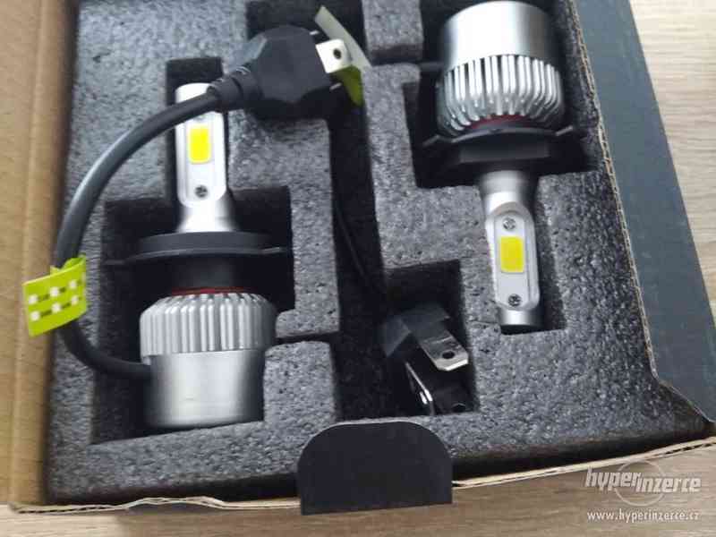 zarovky zarovka svetla tuning LED H4 9-32V Can 72W 16000L - foto 4