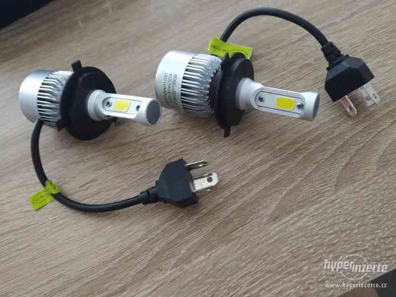 zarovky zarovka svetla tuning LED H4 9-32V Can 72W 16000L - foto 5