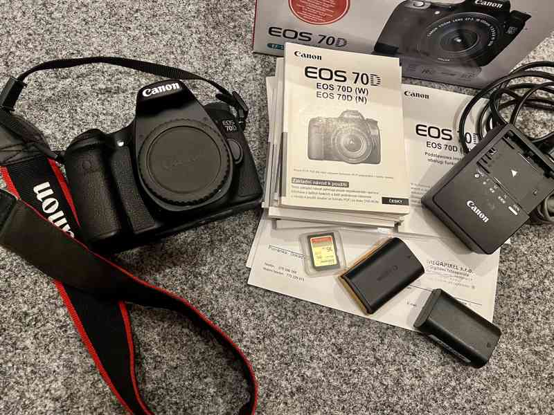 Canon EOS 70D + fotografické vybavení zdarma - foto 2