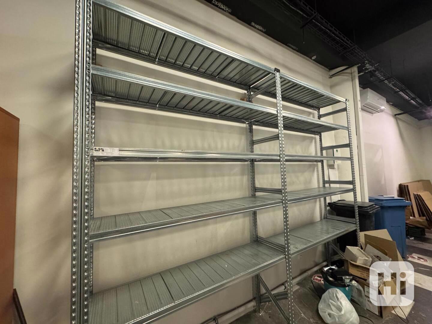 Kovový regal Regalsistem SUPER123 2500x3080x415 - foto 1