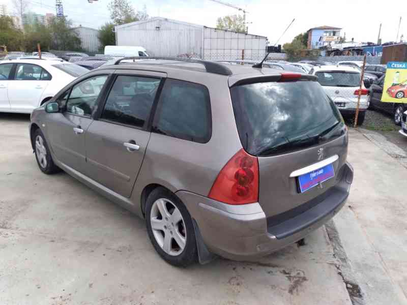 PEUGEOT 307 SW 2.0 AUTOMAT,ČR,DPH,KŮŽE - foto 8