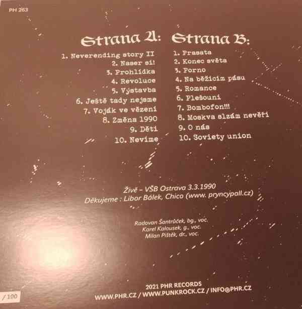 Šanov 1  -  Live 1990  (LP) - foto 2