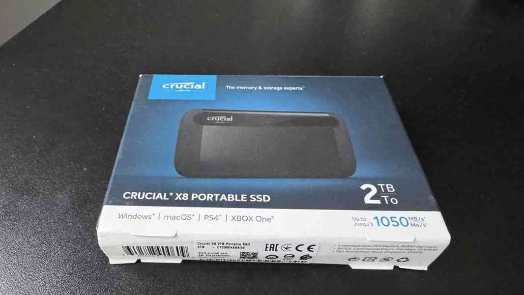 2TB SSD externí disk Crucial X8, rychlost až 1050 MB/s - foto 4