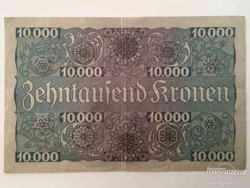 10000 z 1924, Rakousko, neperf. - foto 2