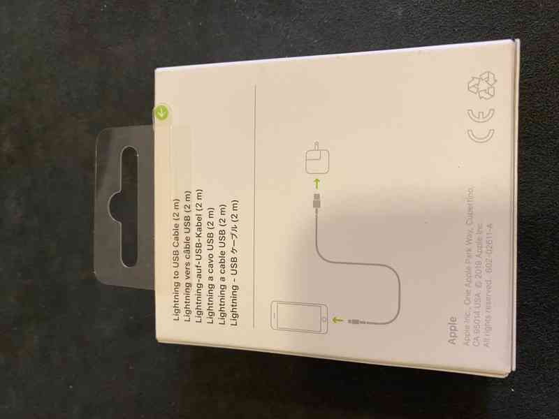 Apple kabel 2m originální - foto 2