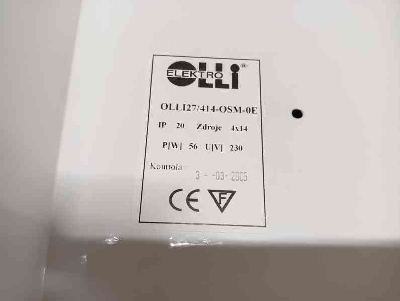 Podhledové zářivkové světlo čtverec, 4 trubice. - foto 10