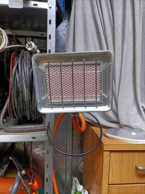 Keramický Plynové topidlo Plynový ohřívač 1,3 kW - foto 23