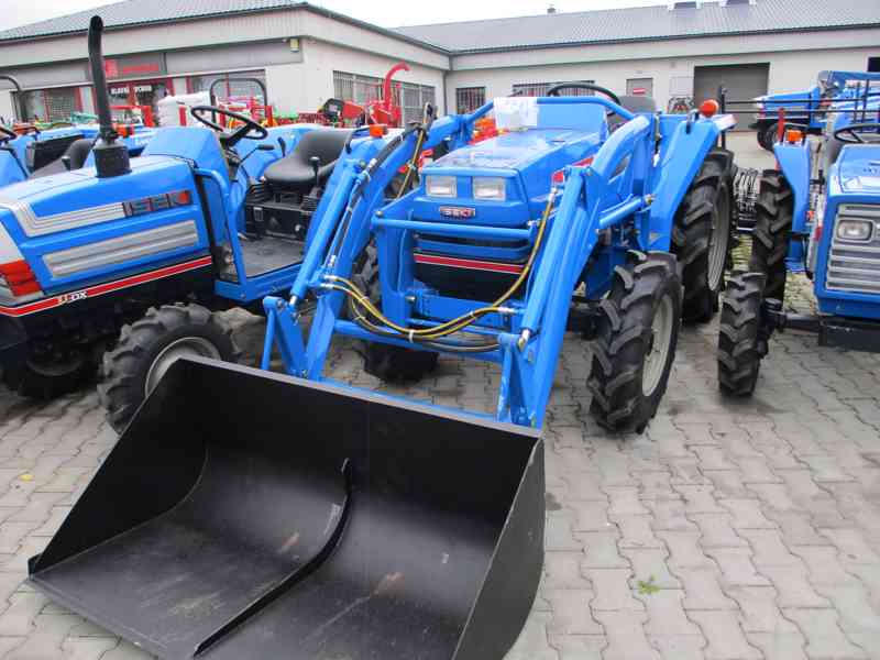 Malotraktor Iseki TA 247 plně repasovaný, orig nakladač - foto 2