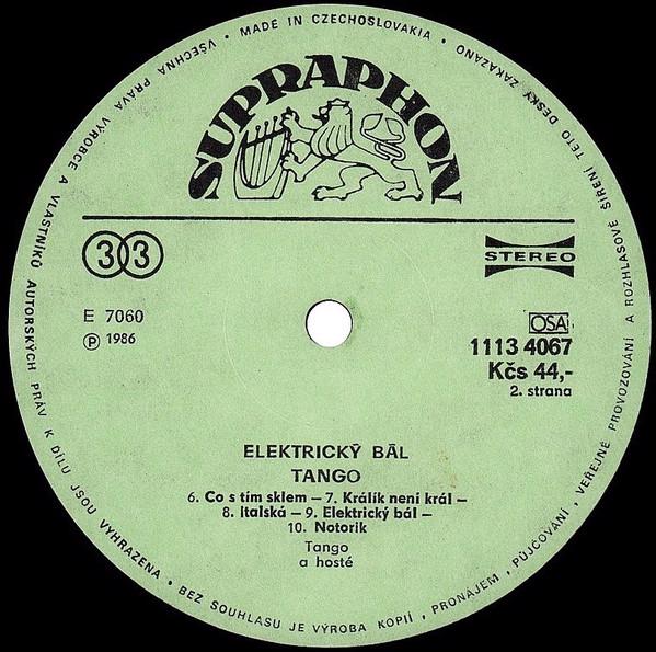 Tango – Elektrický Bál   (LP) - foto 4