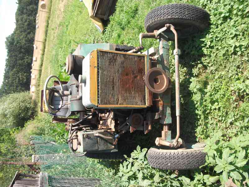 motor TK-14 + malotraktor domácí výroby - foto 5