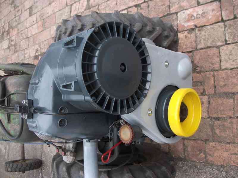 motor TK-14 + malotraktor domácí výroby - foto 2