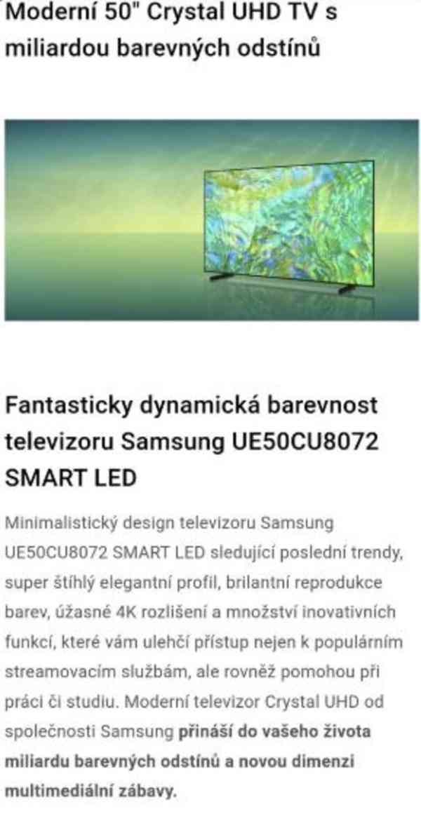 50" Samsung UE50CU8072 - foto 2