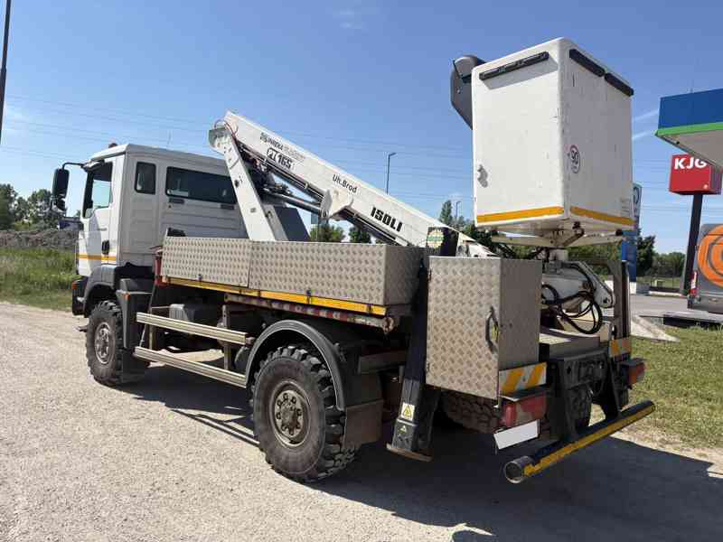 MAN TGM 13.250 plošina ISOLI PT165  - foto 2