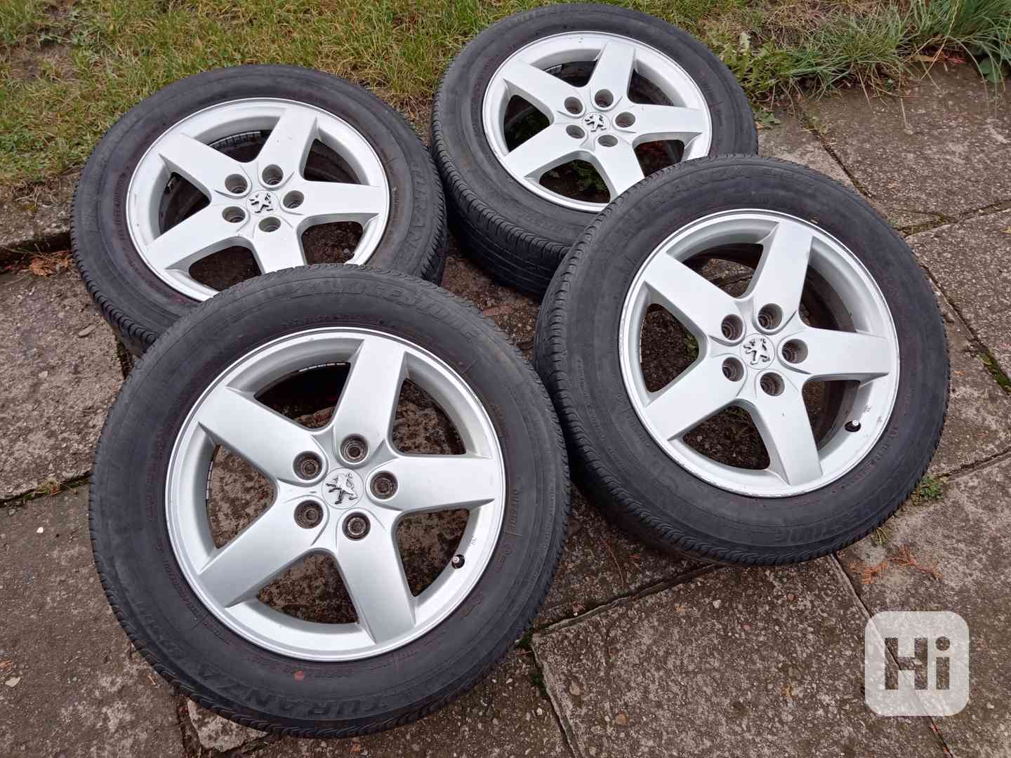 Obutá Alu kola 16ky 5x108 PEUGEOT CITROEN RENAULT - dobírka - foto 1