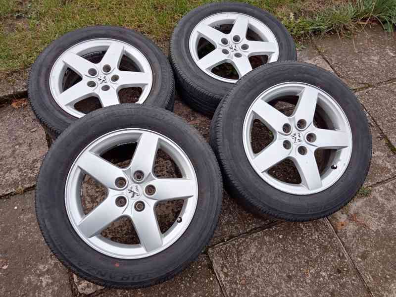 Obutá Alu kola 16ky 5x108 PEUGEOT CITROEN RENAULT - dobírka - foto 1