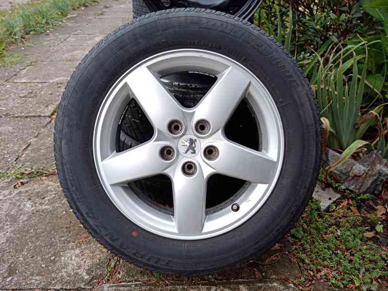 Obutá Alu kola 16ky 5x108 PEUGEOT CITROEN RENAULT - dobírka - foto 2