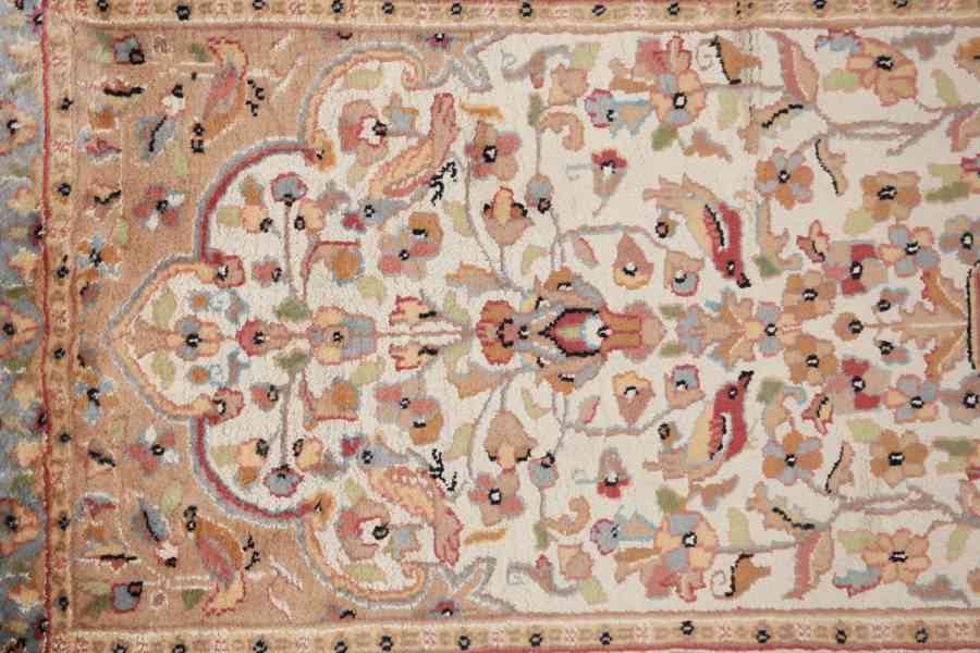 Pakistánský koberec s hedvábím 133 X 79 cm - foto 3