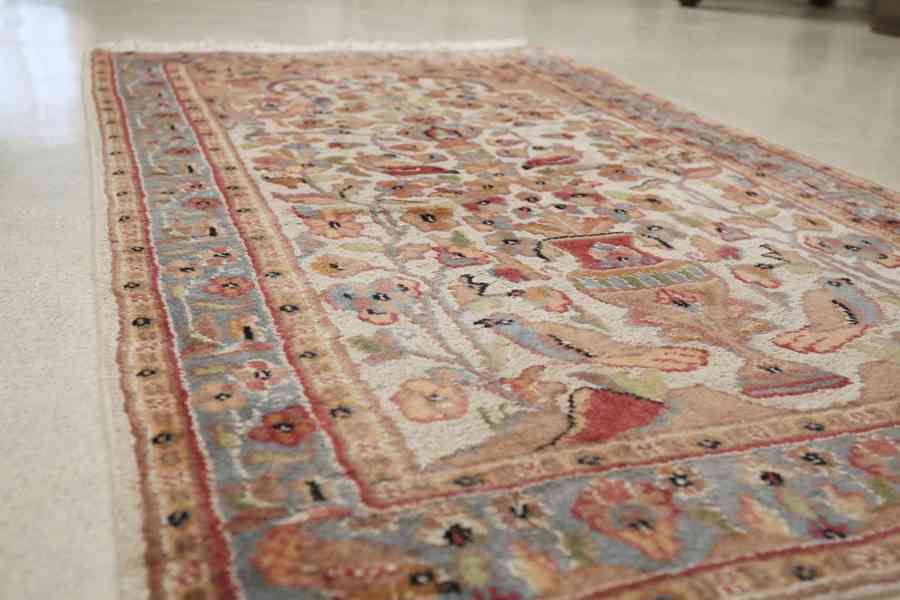 Pakistánský koberec s hedvábím 133 X 79 cm - foto 2