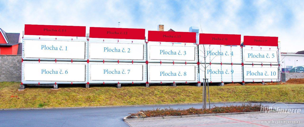 Nové reklamí plochy v Říčanech od 1.500,-Kč/měsíc - foto 1