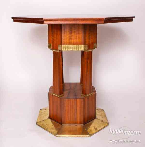Secesní konferenční stolek 1910 - foto 2