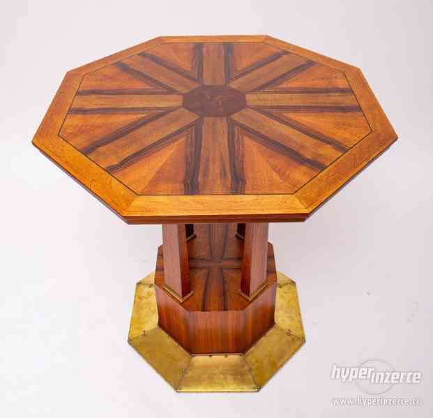 Secesní konferenční stolek 1910 - foto 3