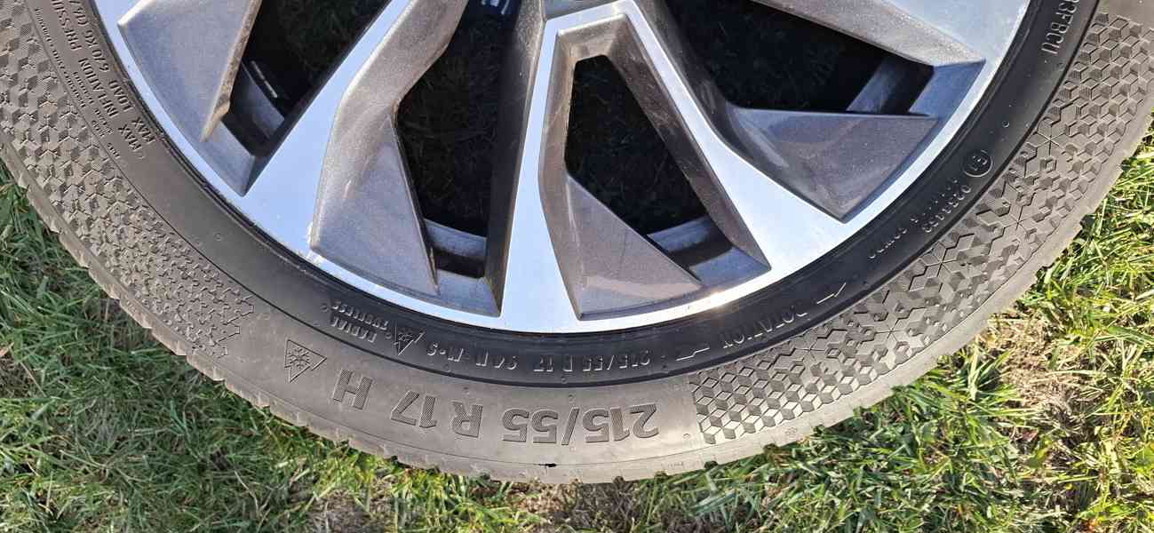 Prodám litá kola + zimní pneumatiky Continental - foto 4