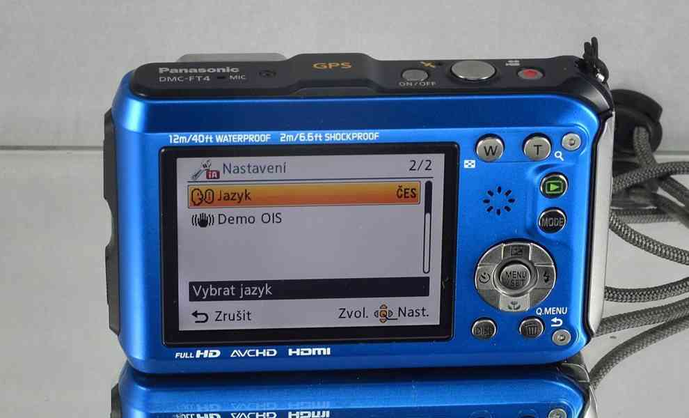 Panasonic Lumix DMC-FT4 *Vodotěsný do 12m**GPS - foto 7