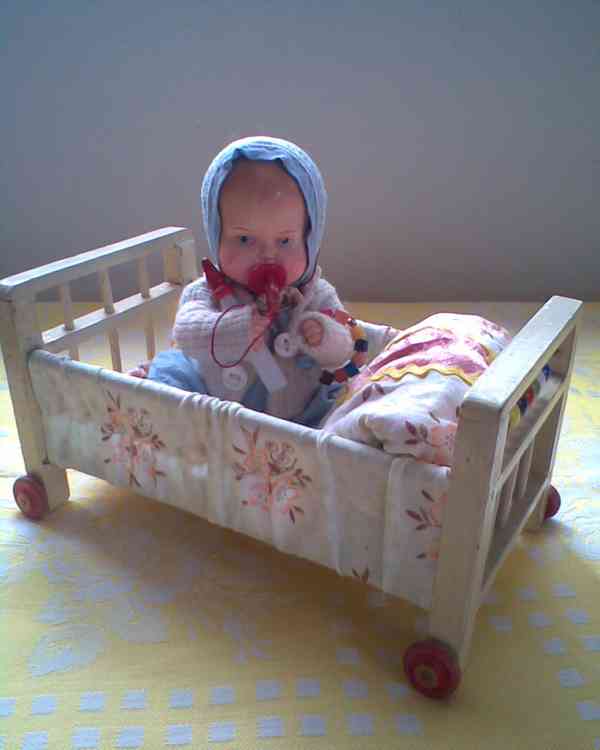 Retro kočárek s panenkou a DNES druhý zdarma - foto 3