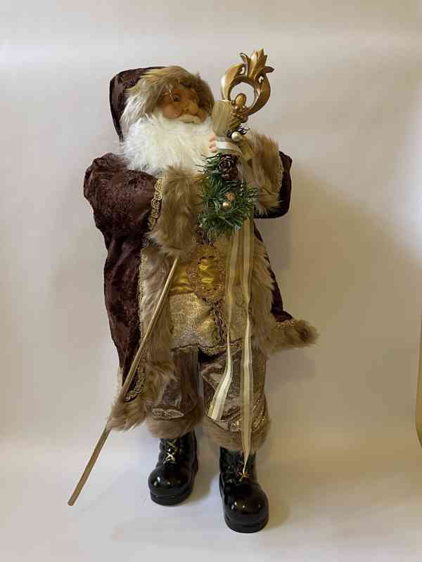 Santa Claus - dekorace socha 85 cm - foto 1