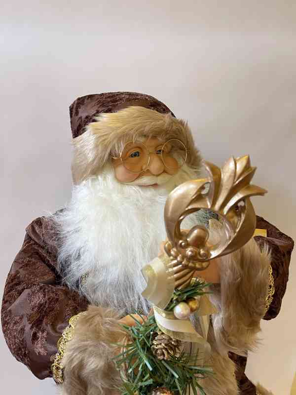 Santa Claus - dekorace socha 85 cm - foto 2