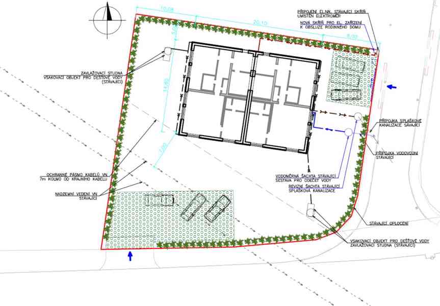 Pozemek v obci Vysoký Újezd, 1269 m², v blízkosti golfu - foto 1